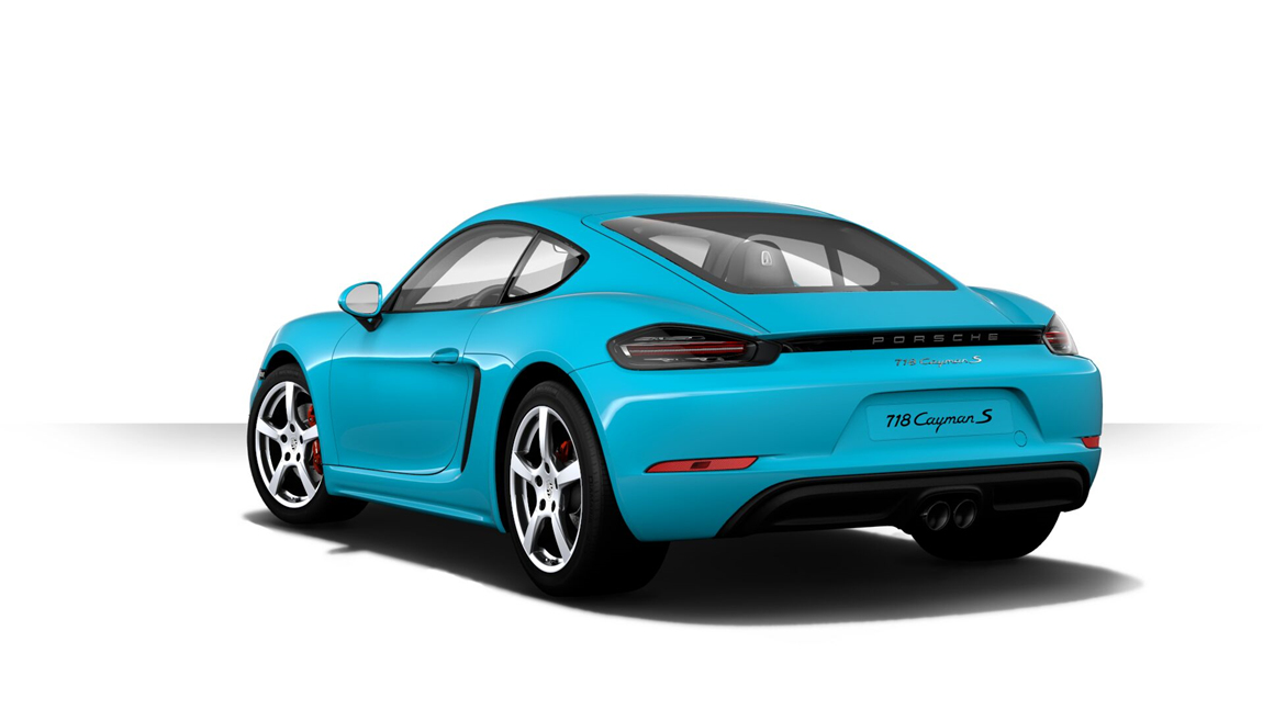 保时捷 718 Cayman S 迈阿密蓝/黑内 现车销售:车辆于2017年04月份生产,仪表里程15公里。车辆官方原价为99.08万元,现车优惠7个点,优惠后售价为92.14万元,并赠送原车价1个点的车内装饰。通过恩佐网购买的车型都是正规品牌授权经销商付款提车,享受官方质保售后服务,同时享受国家(包退、包换、保修)三包政策。 恩佐网客服电话:400-670-7004 期待您的来电! 详细选装配置:迈阿密蓝(31500元)、黑色真皮内饰组件(28200元)、LED主大灯带有保时捷动态照明系统升级版(149