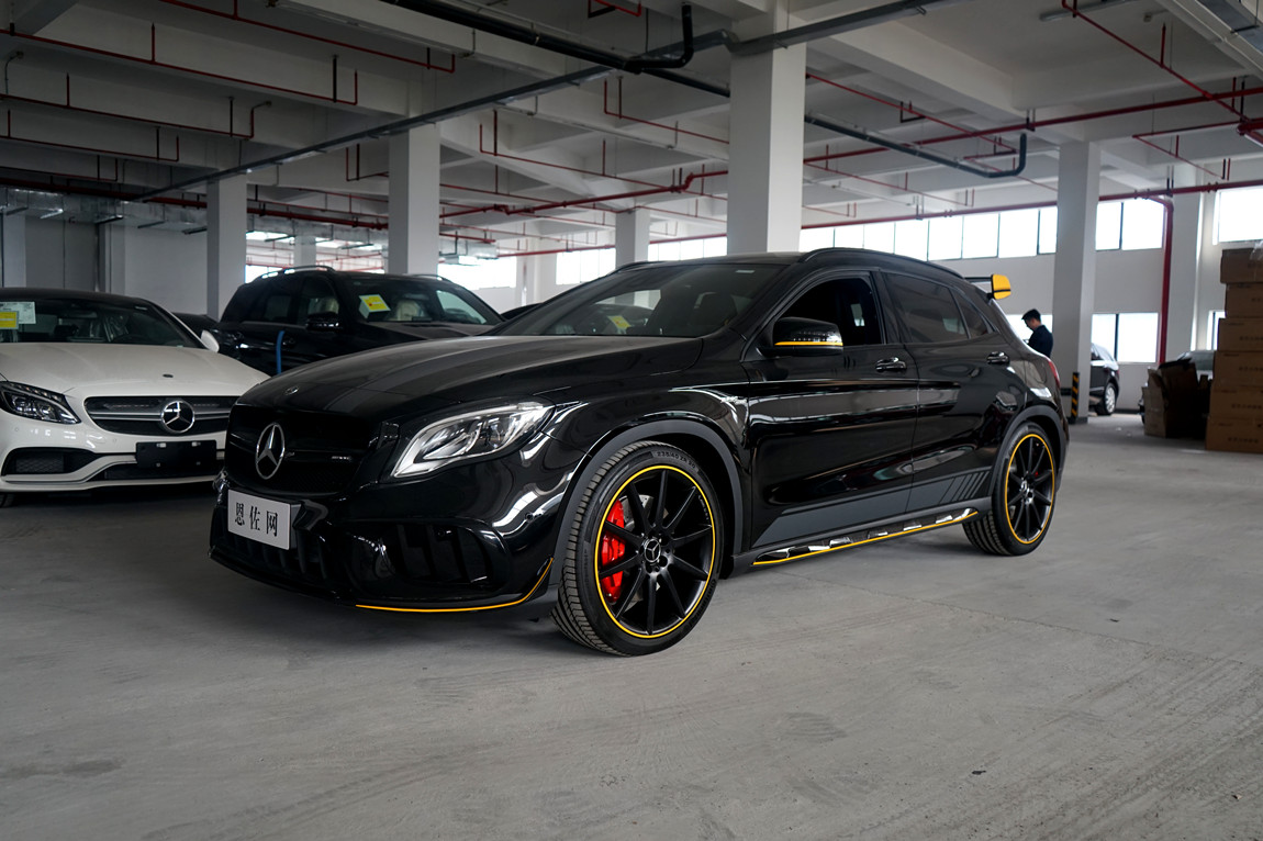 奔驰amg gla45 暗夜雷霆限量版 交付江苏苏州客户