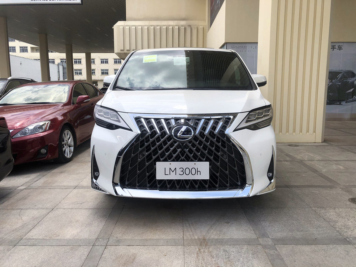 雷克萨斯 lm 300h 七座版 白外黑内 现车加价28万元